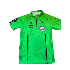Official Sports USSF Soccer Jersey Men's Medium Short Sleeve Green Futbol Polo